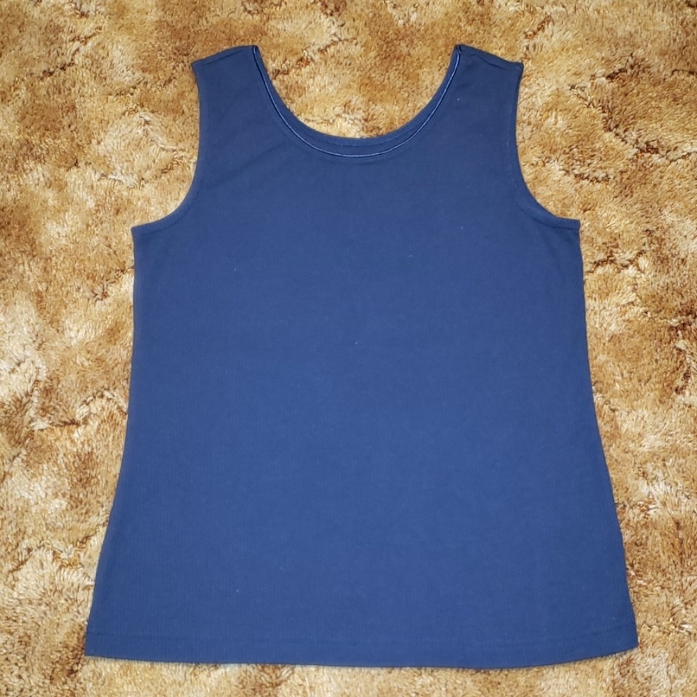 Navy Blue Tank Top - Picture 3 of 7